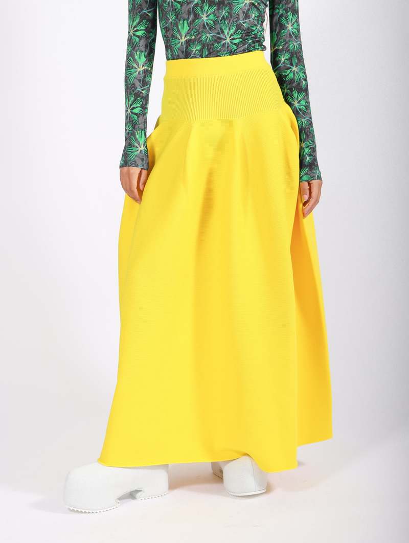 Pottery Skirt in Yellow by CFCL | Garmentory 