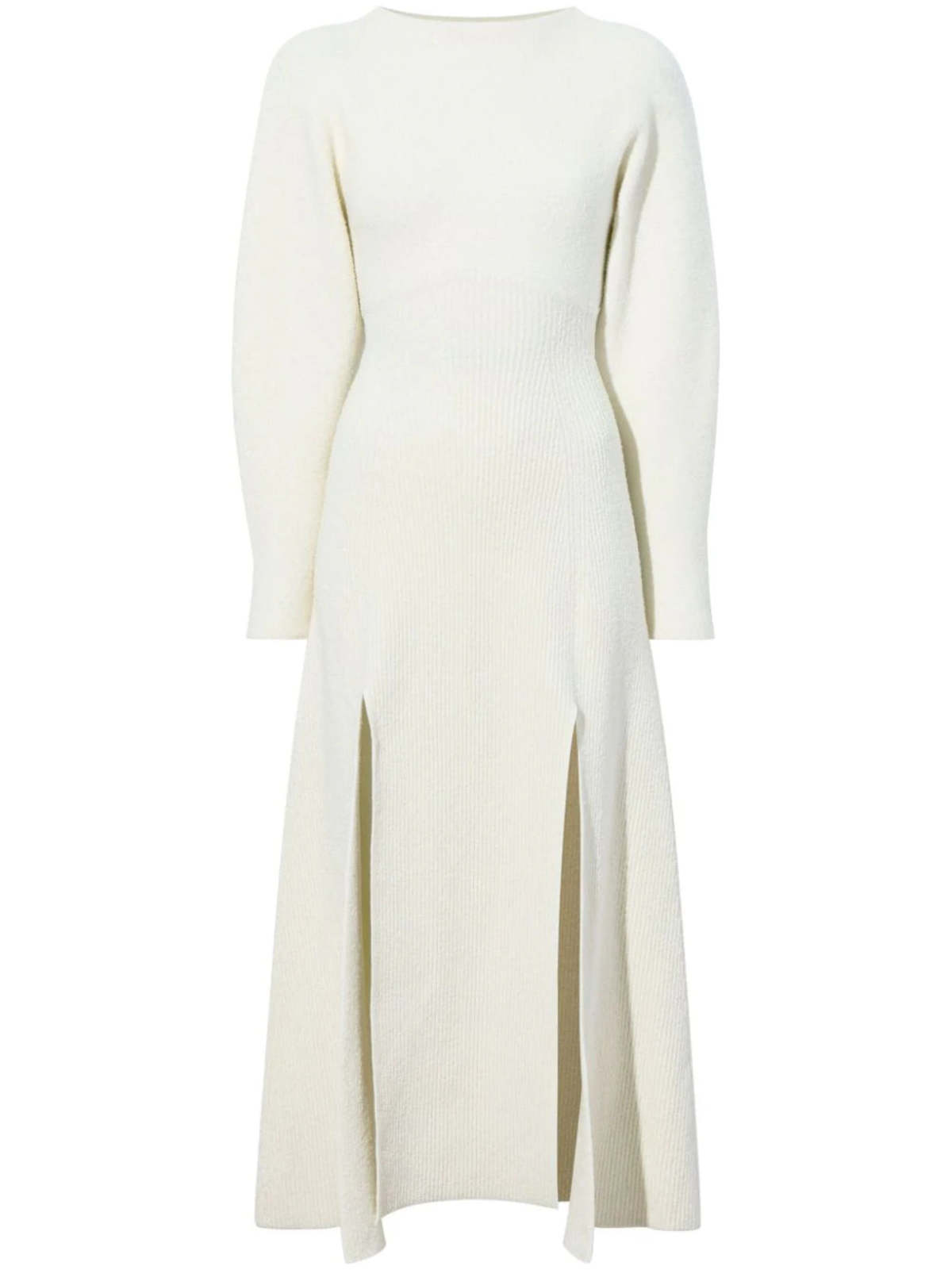 Proenza Schouler Wool Viscose Boucle Dress - Ivory | Garmentory