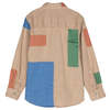 Kids STELLA MCCARTNEY Child Denim Shirt - Brown Colour Block - Thumbnail 2
