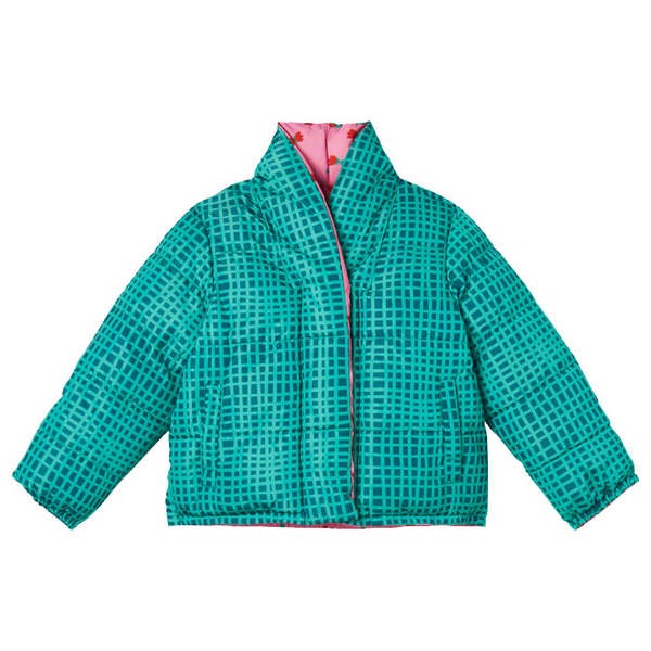 STELLA McCARTNEY KIDS チューリップ　ダウン36ヶ月 Kids STELLA MCCARTNEY Child Reversible Puffer Jacket - Pink Hearts