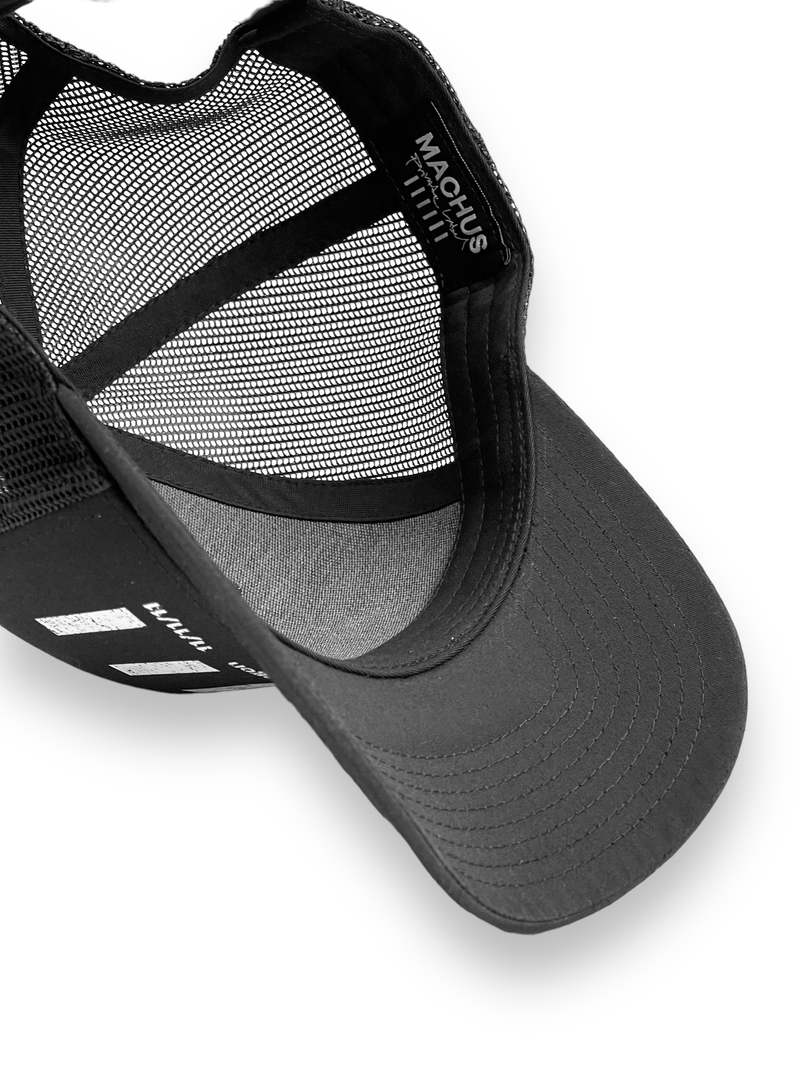 MACHUS Private Label The Shop Trucker Hat - Black