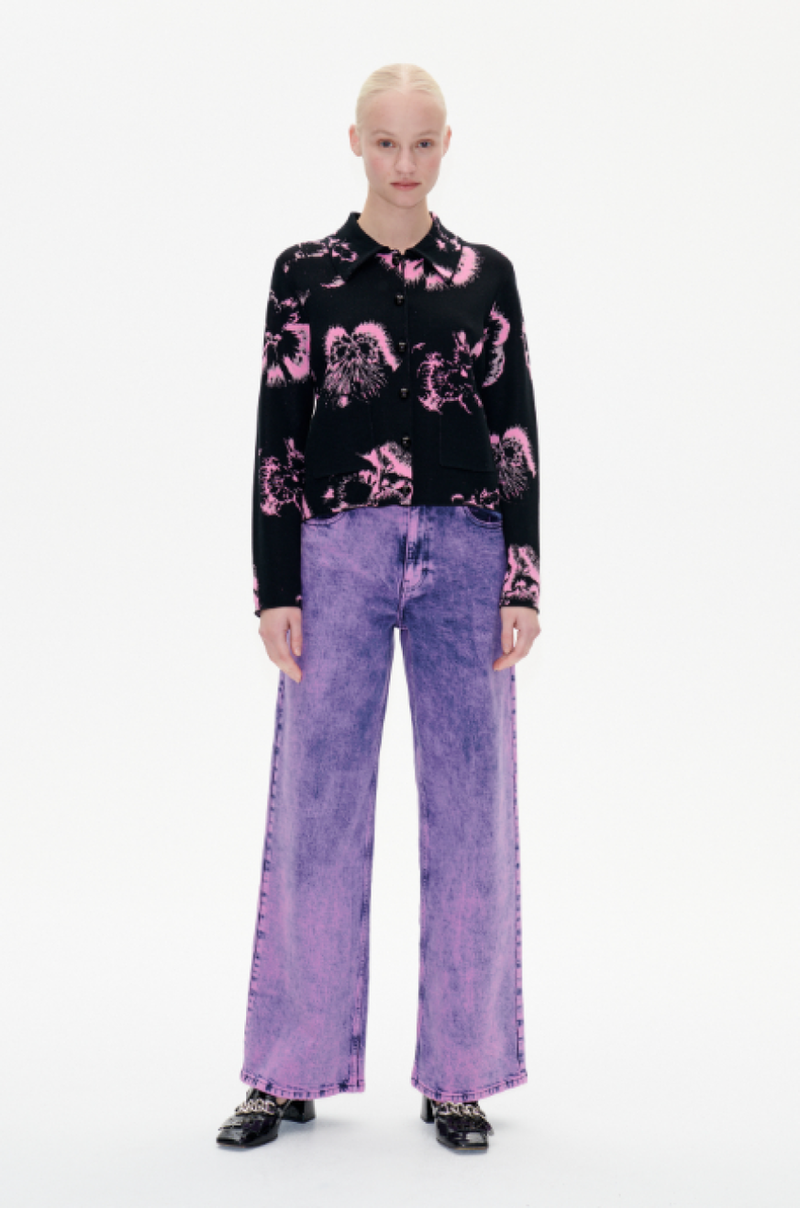 デニム・ジーパン BAUM UND PFERDGARTEN FW23 JEANS NINI (23035_NINIC6228) Baum und Pferdgarten NINI Pants Blue | BSTN Store