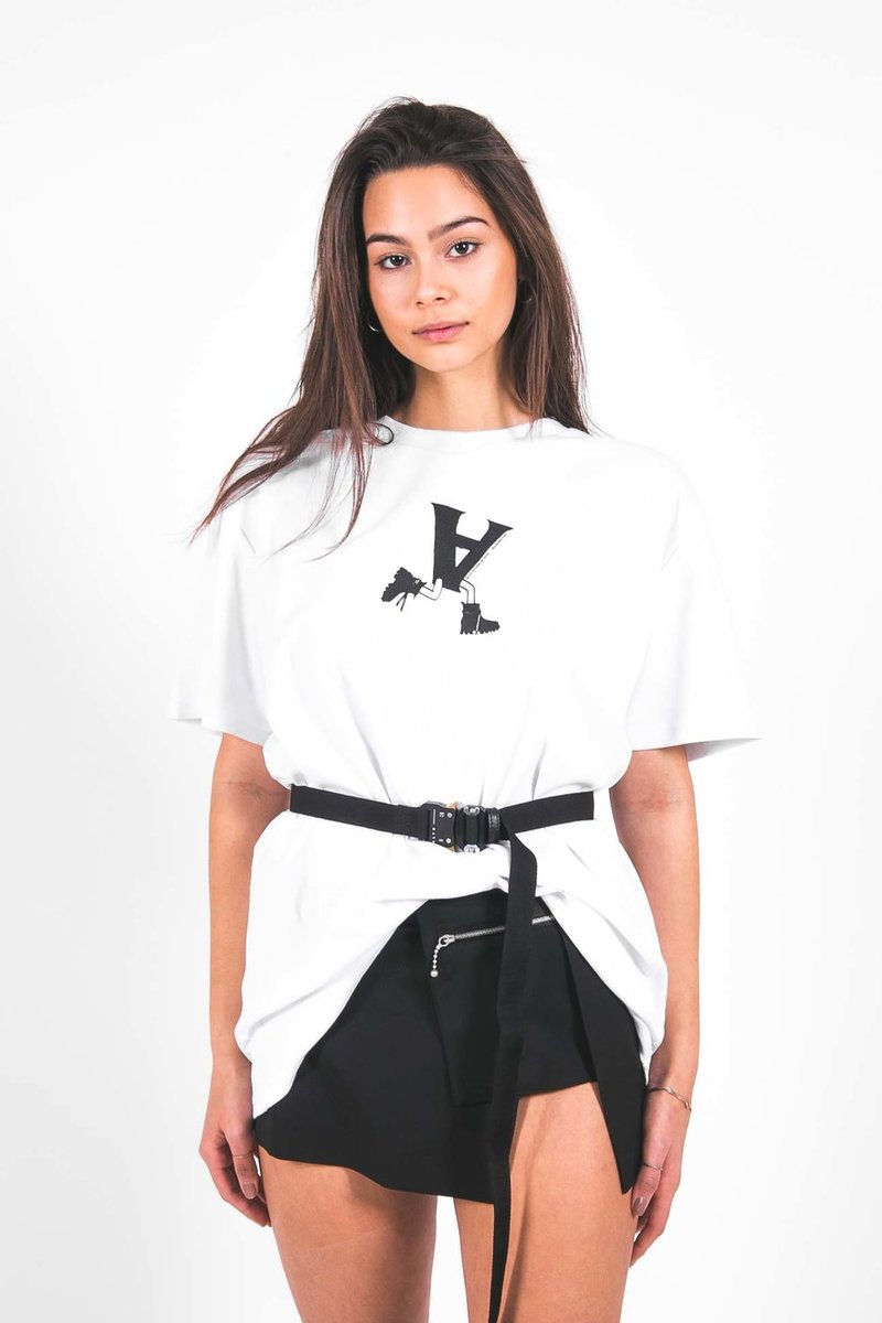 Alyx Studios Globetrotting Short Sleeve T-Shirt - White