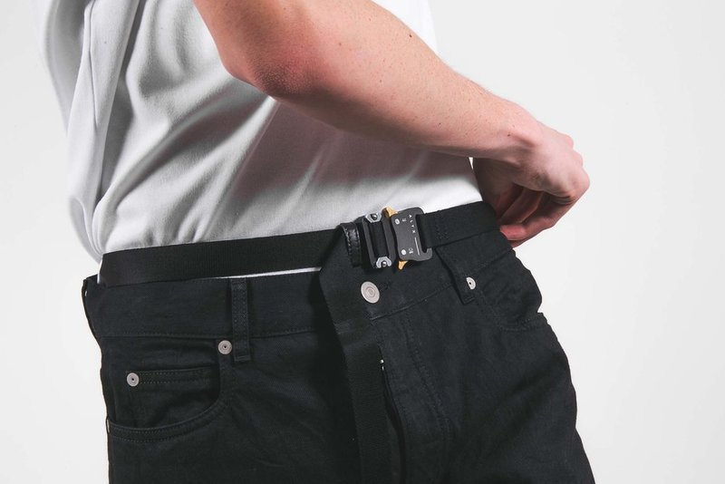 Alyx Studios Mini Rollercoaster Belt - Black | Garmentory Alyx Studios Mini Rollercoaster Belt - Black | Garmentory