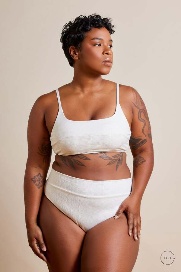 June Swimwear Culotte Yvonne - Pannacotta - Tulum