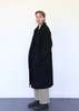 Lauren Manoogian Double Face Long Coat - Black Melange - Thumbnail 6