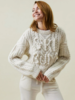 Lingua Franca Ski Bum Sweater - Snow - Thumbnail 1