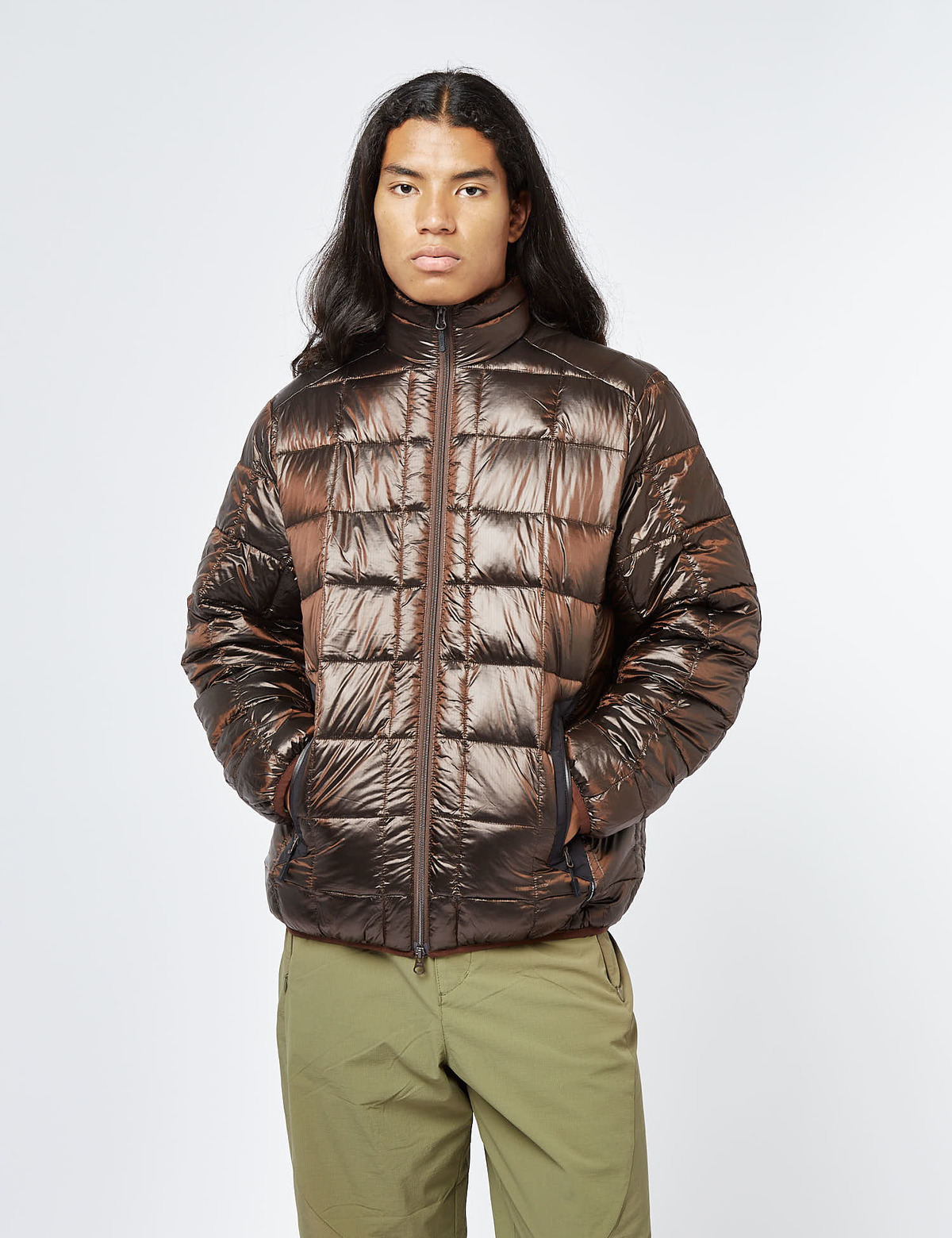Purple Mountain Observatory Padded Jacket - Chicory Brown | Garmentory
