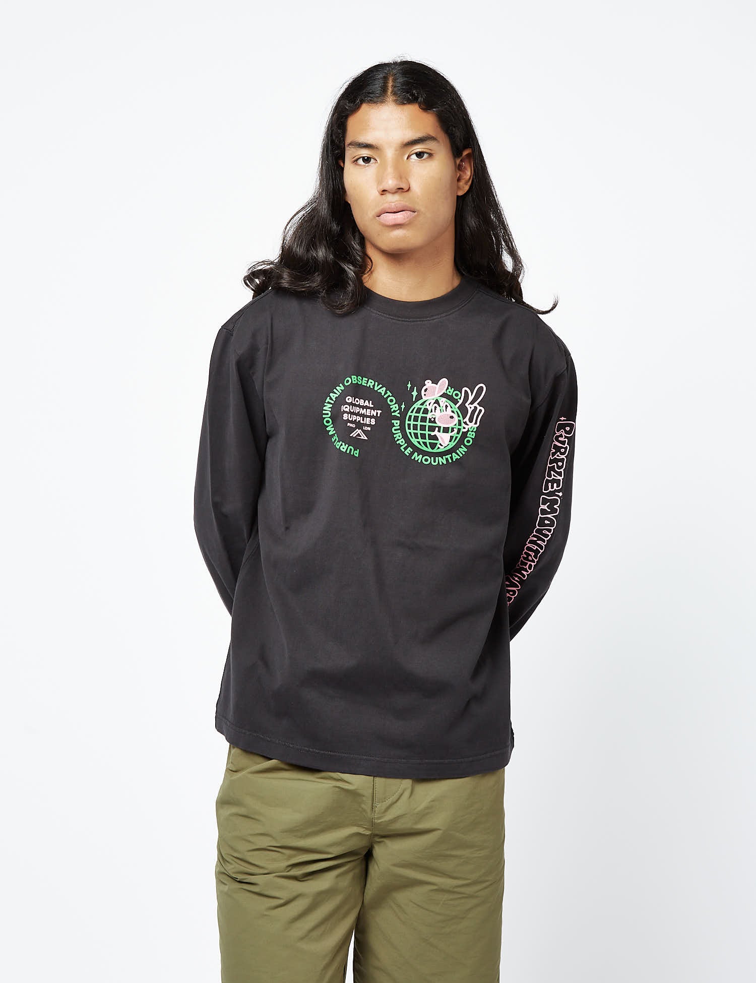 Purple Mountain Observatory x Patrick Schmidt Long Sleeve T-Shirt 