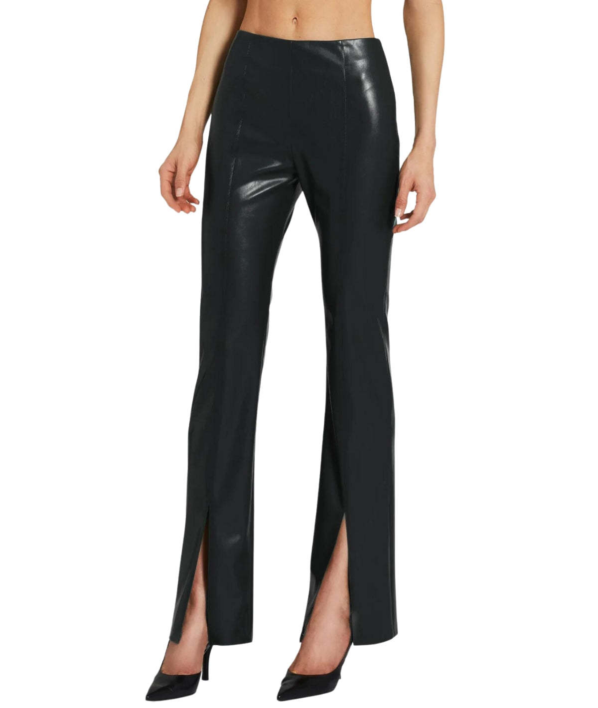 Amanda Uprichard Tavira Faux Leather Pants Black Garmentory