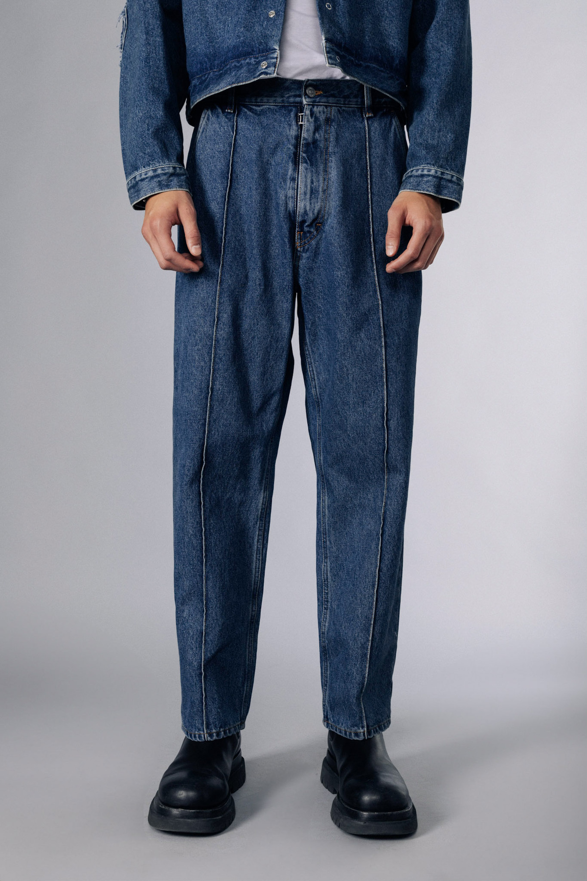 MM6 Maison Margiela Front Seam Jeans - Indigo | Garmentory