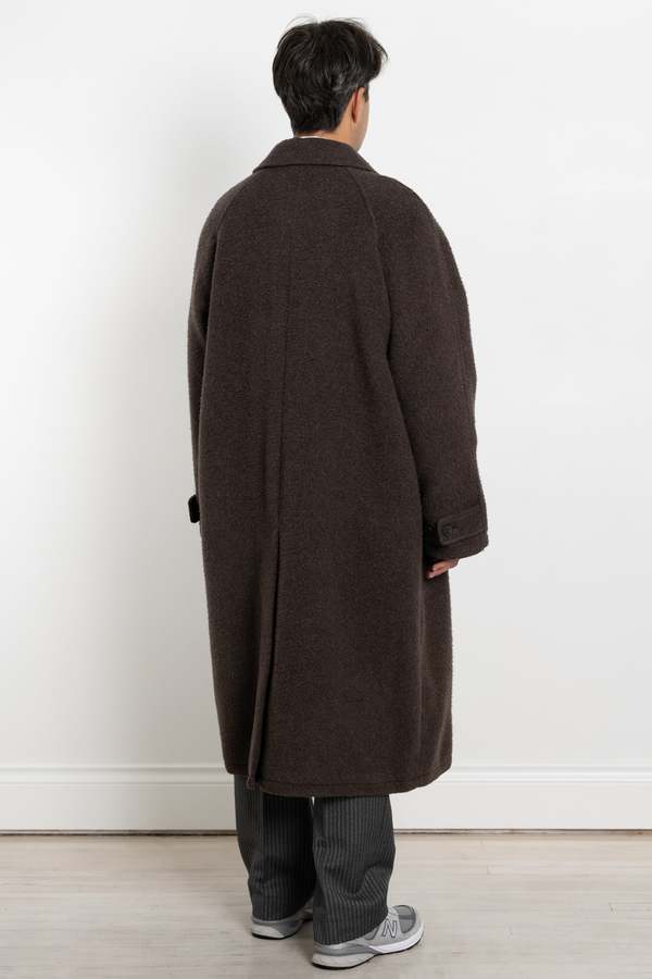 mfpen Installation Coat Fuzz Recycled Wool - Brown | Garmentory