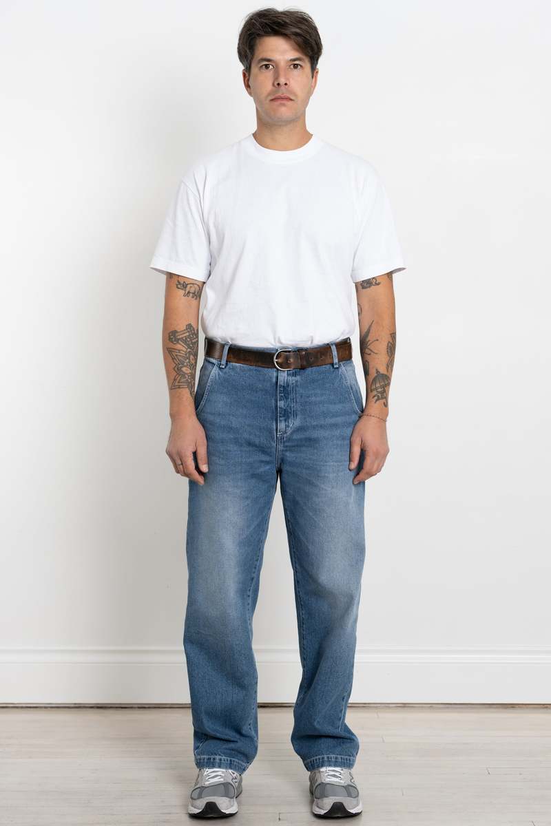 mfpen Regular 小売 Jeans (Washed Blue) M mfpenRegular Jeans