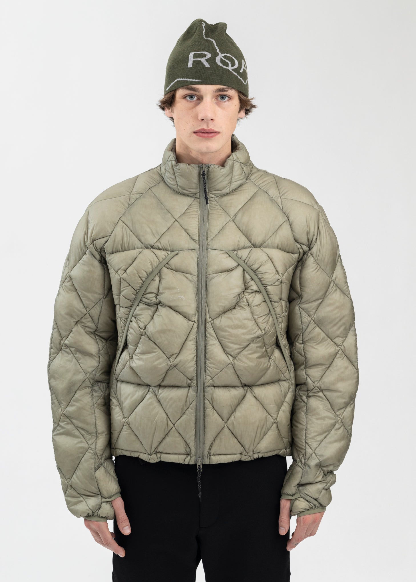 GREY GREEN LIGHT DOWN JACKET | Garmentory