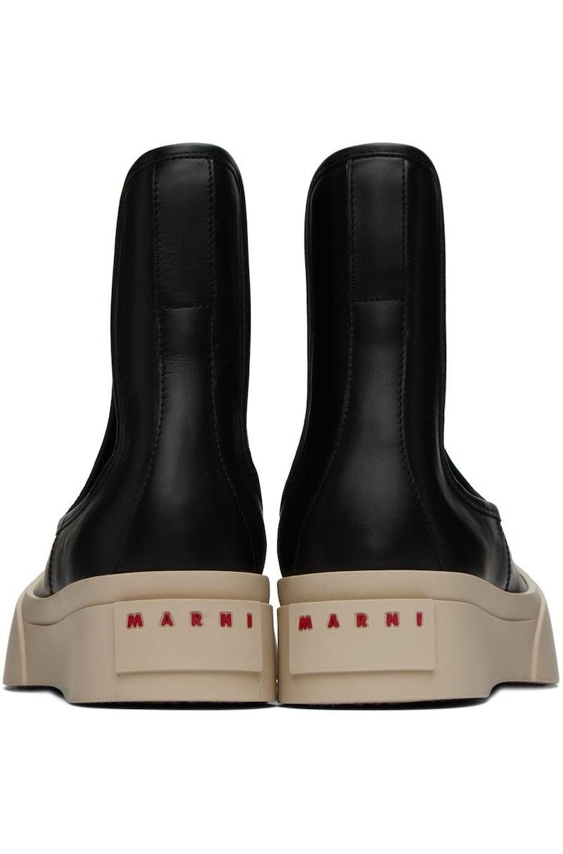 Marni Pablo Chelsea Boots - Black | Garmentory