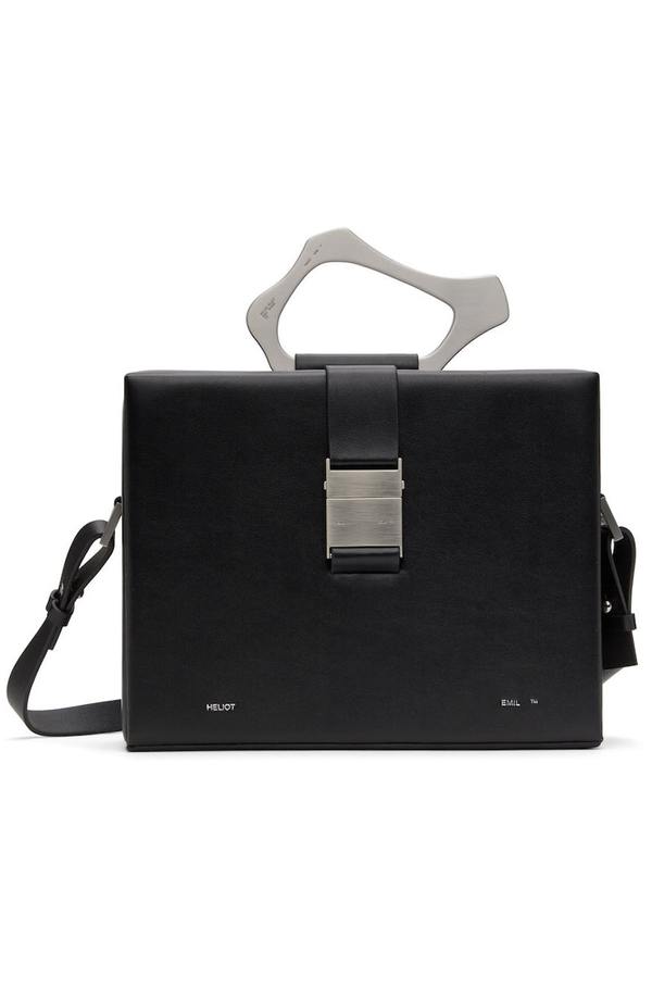 Heliot Emil Excluse Box Bag - Black | Garmentory Heliot Emil Excluse Box Bag - Black | Garmentory