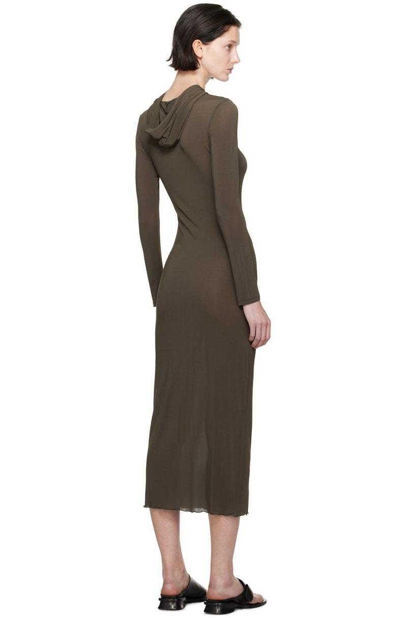 【関税込み】Paloma Wool ブラウン Mob ミディアムドレス Paloma Wool Mob Midi Dress - Brown | Garmentory