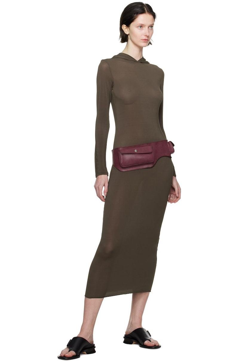 【関税込み】Paloma Wool ブラウン Mob ミディアムドレス Paloma Wool Mob Midi Dress - Brown | Garmentory