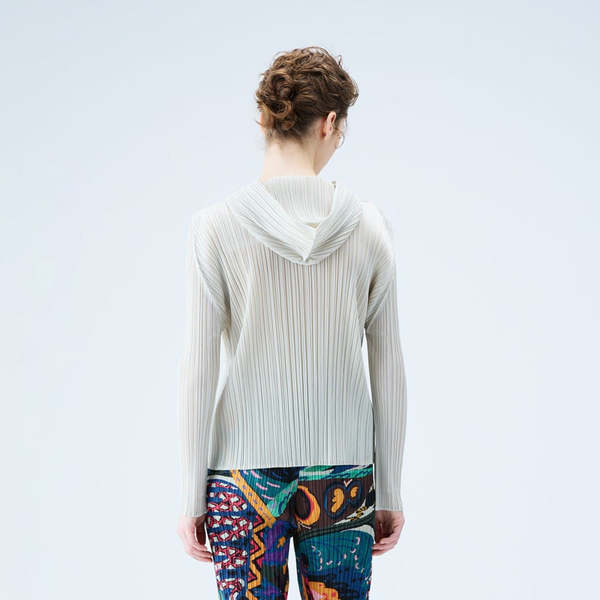 PLEATS PLEASE ISSEY MIYAKE｜HOODIES/SWEATS (PP56JC154-15 Pleats Please Issey Miyake Pleated Zip Front Hoodie | Nordstrom