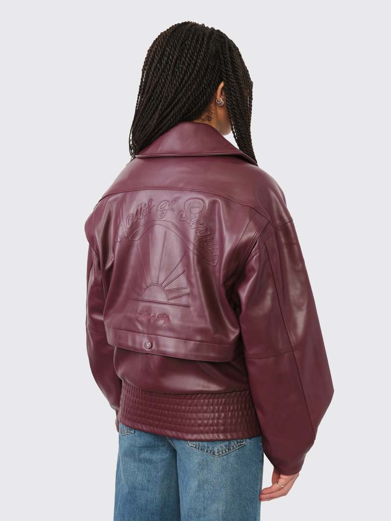 House of Sunny The Hybrid Jacket - Rouge | Garmentory