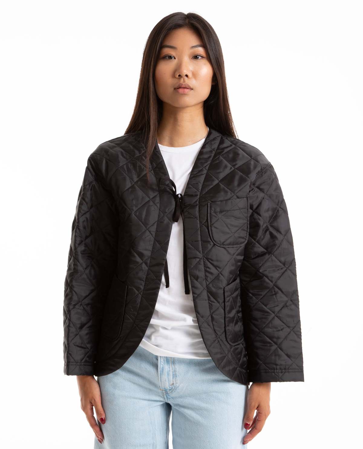 Engineered Garments Cutaway Jacket - Black | Garmentory