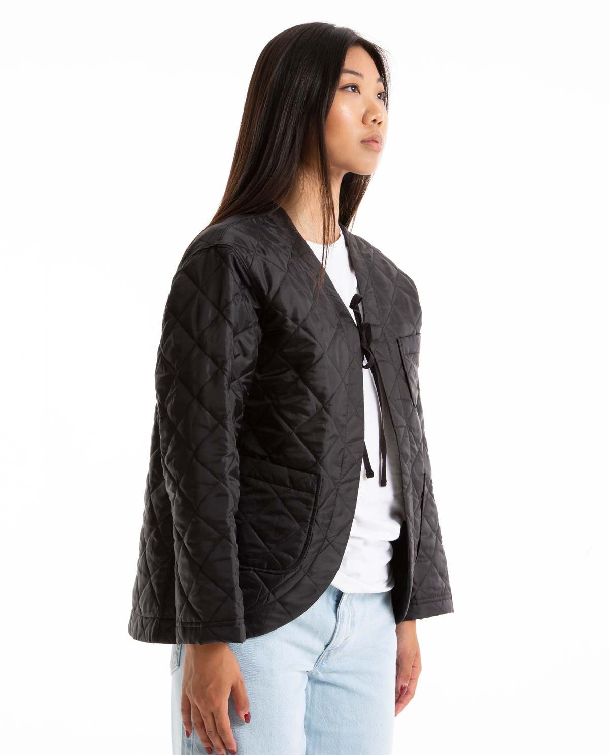 Engineered Garments Cutaway Jacket in Navy Brown