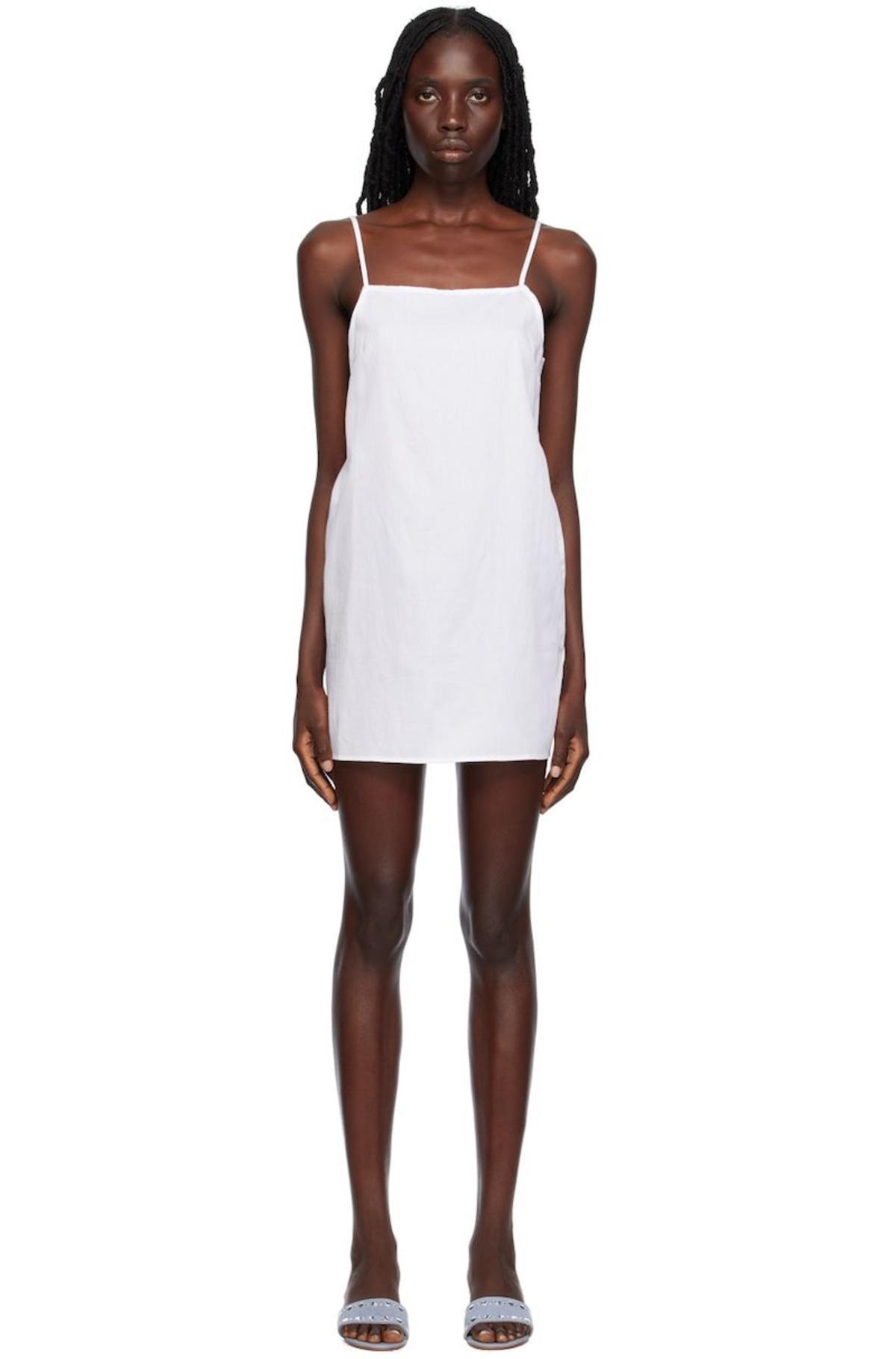 Leset Yoko Minidress - White | Garmentory