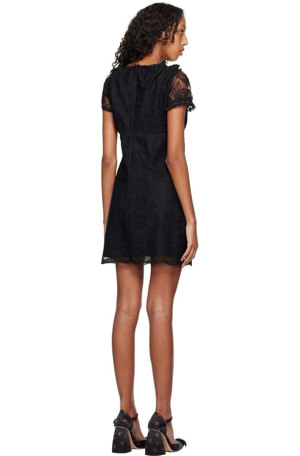 chinese dress ladies Metallic Faux Leather Mini Dress  Anna Sui