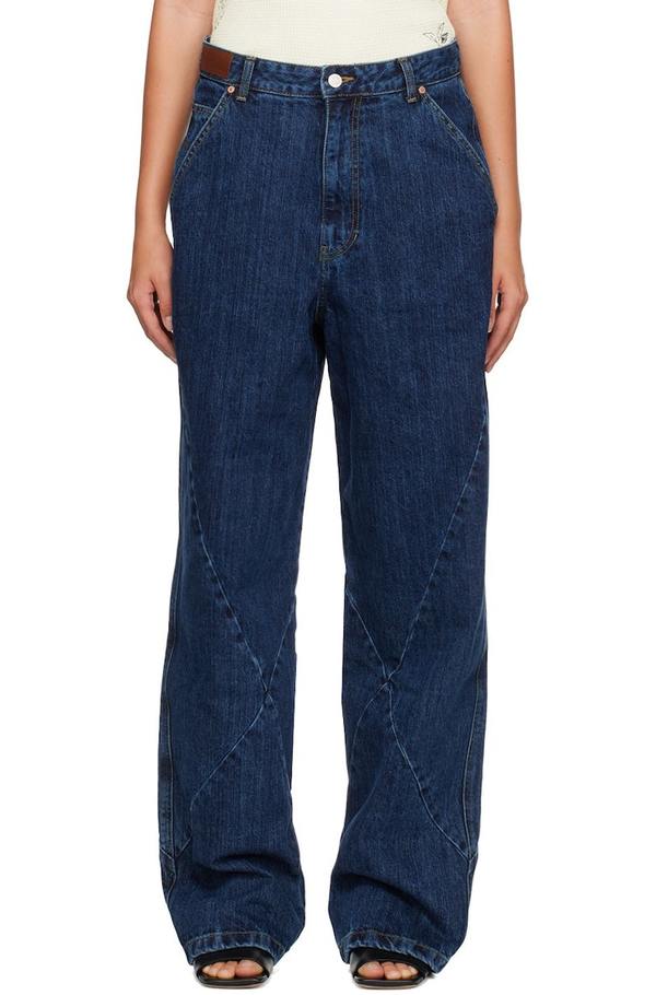 ANDERSSON BELL Huge Boy Jeans - Blue | Garmentory