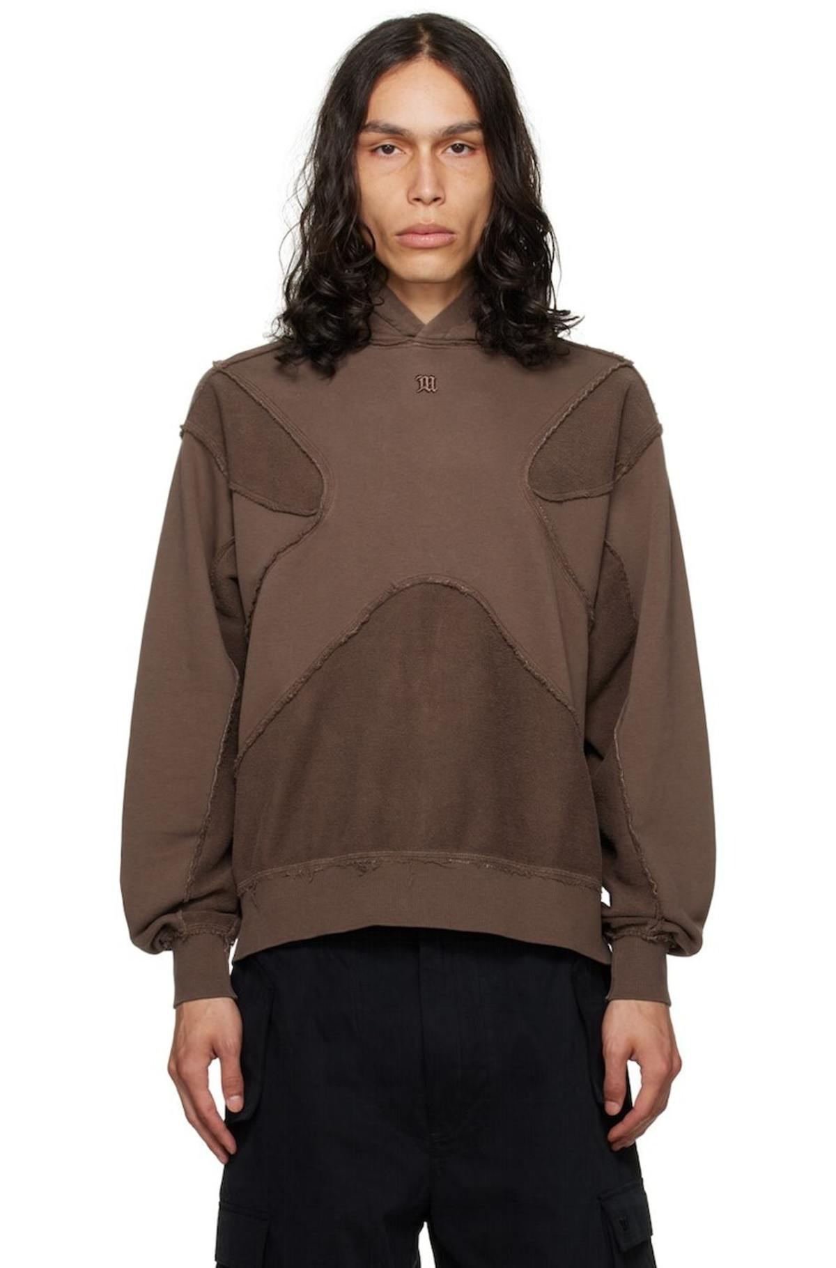 MISBHV X Hoodie - Brown | Garmentory