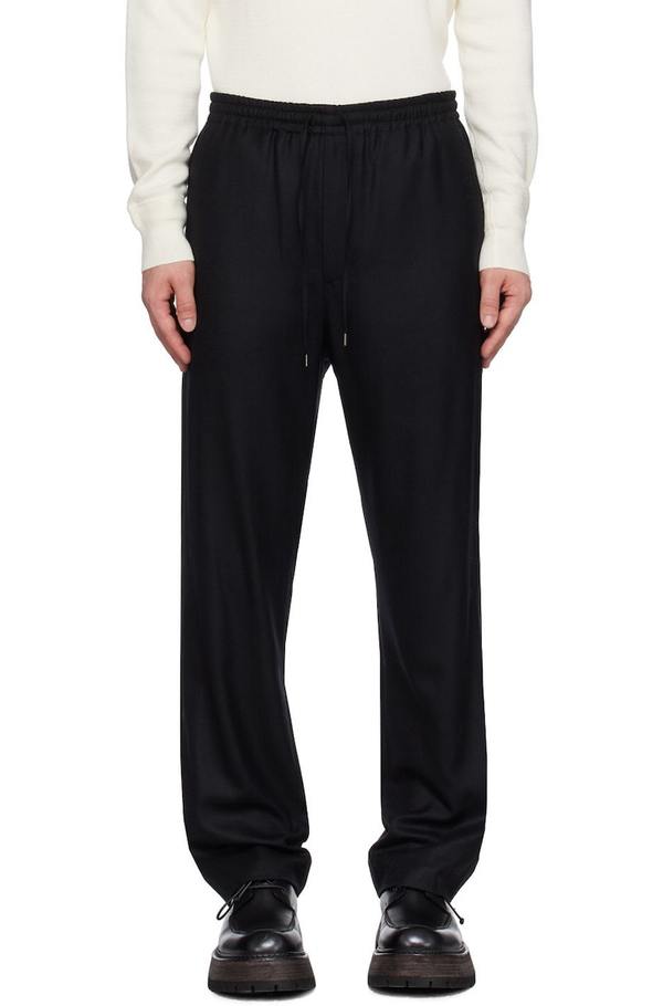 AURALEE Black Super Light Easy Trousers | Garmentory