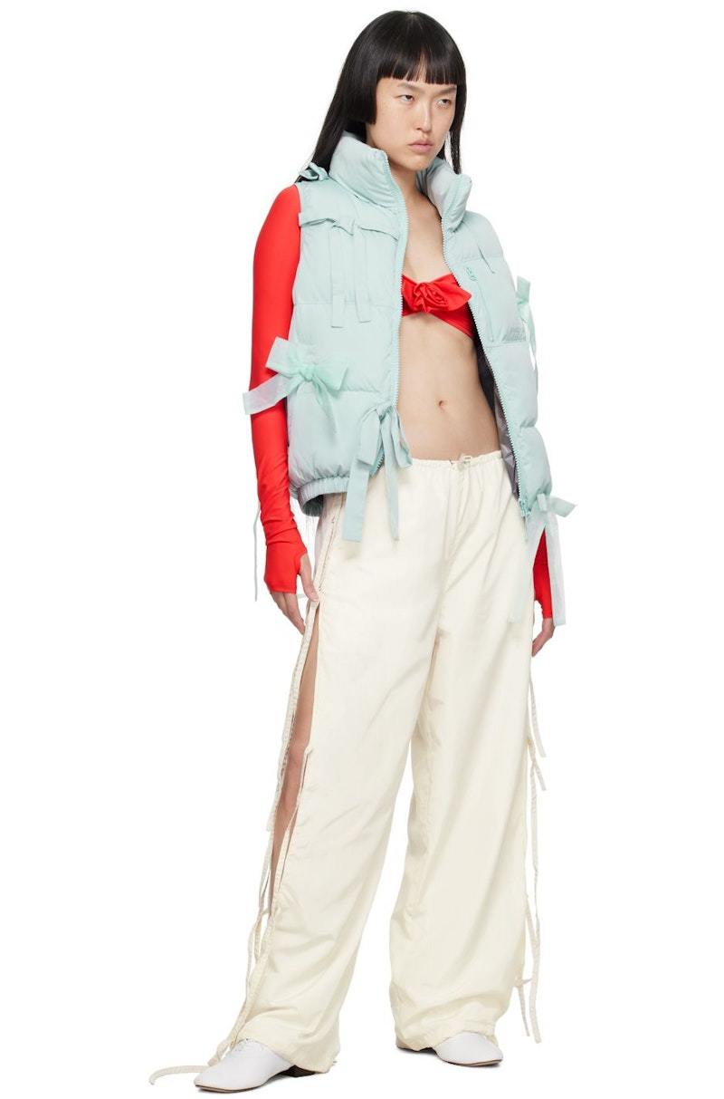 Sandy Liang Cam Pants ロンハーマン RHC Sandy Liang - Cam Pants - Red | available at LCD