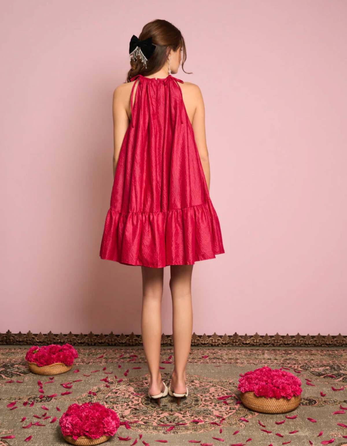 Sister Jane Halter Dress - Carnelian - Image 2 of 4