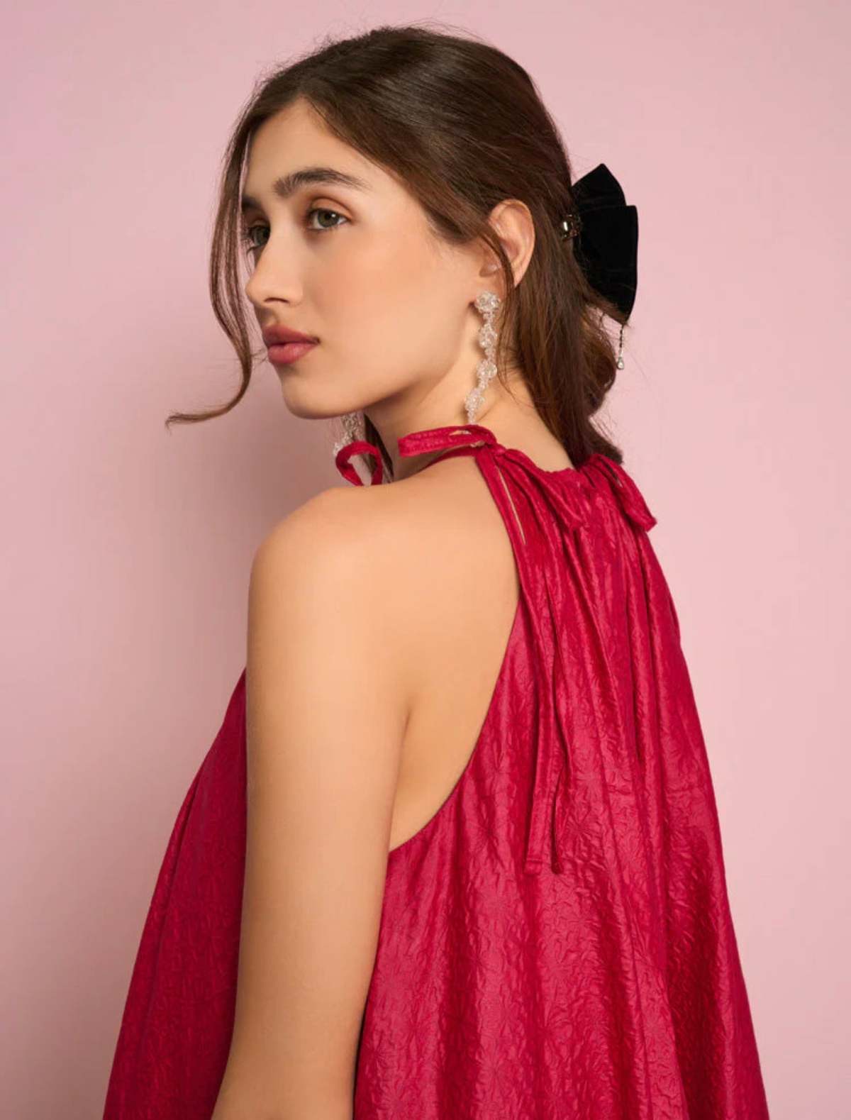 Sister Jane Halter Dress - Carnelian - Image 3 of 4