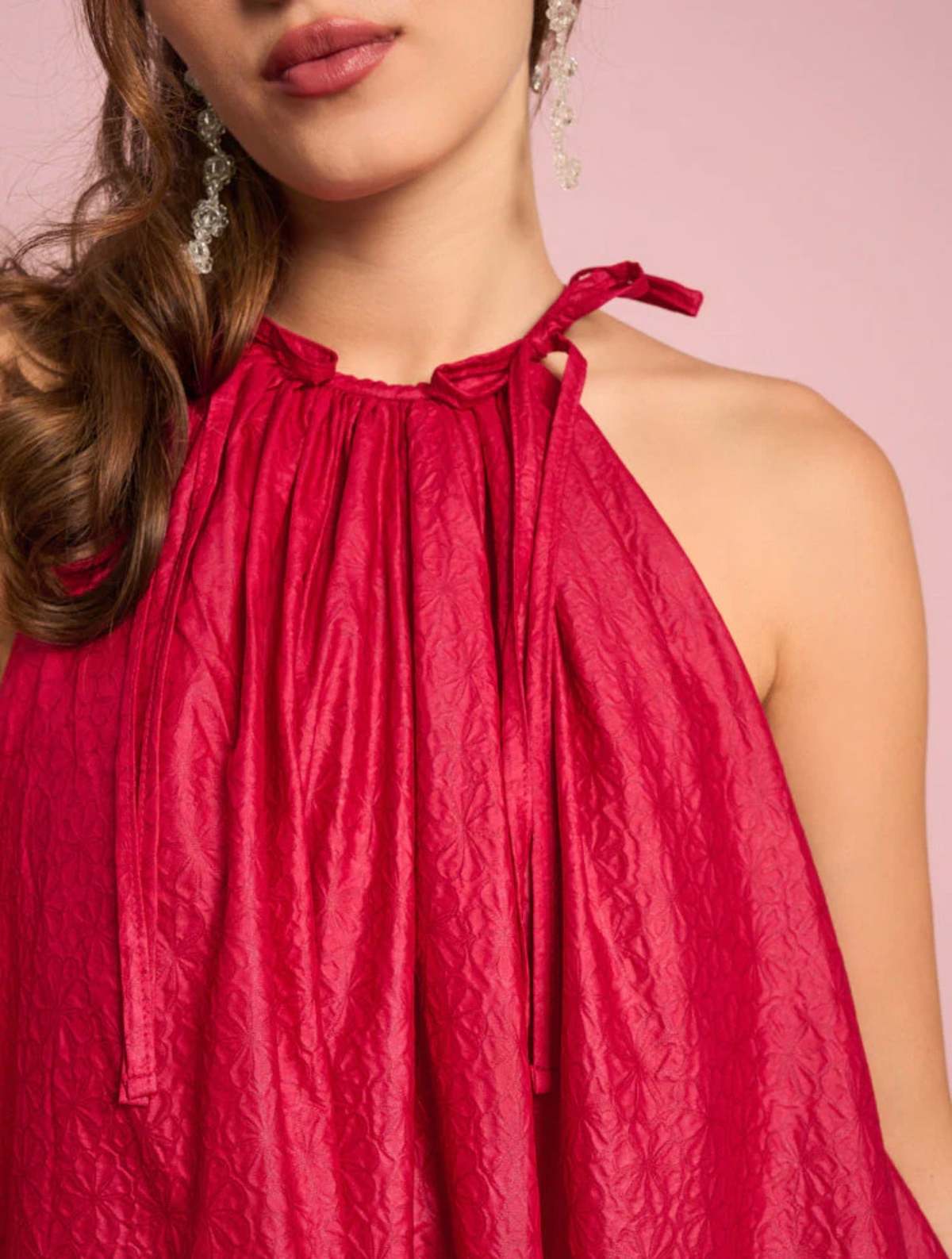 Sister Jane Halter Dress - Carnelian - Image 4 of 4