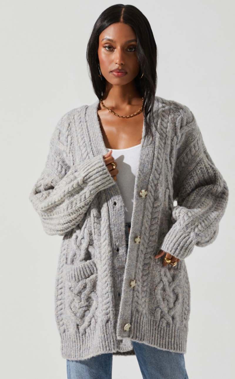 ASTR The Label Charli Oversized Sweater Garmentory