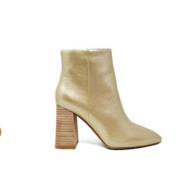 Veronica Short Boot Gold Garmentory