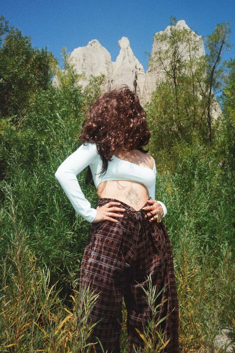 Story Mfg. Lush Pants - Mountain Grid Velvet | Garmentory