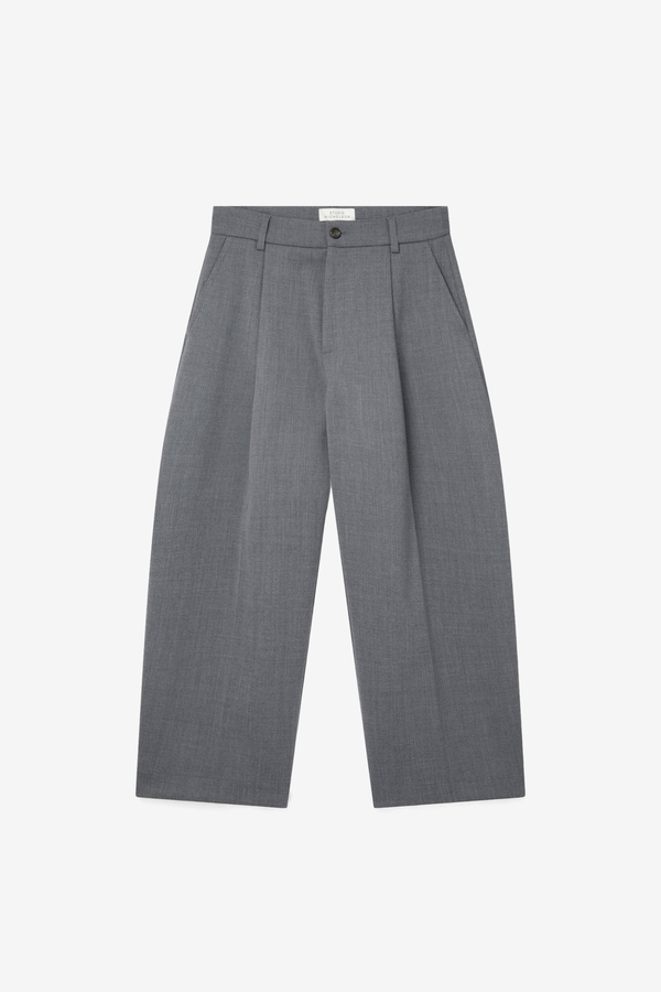 Studio Nicholson Ellis Pants - Grey Marl | Garmentory