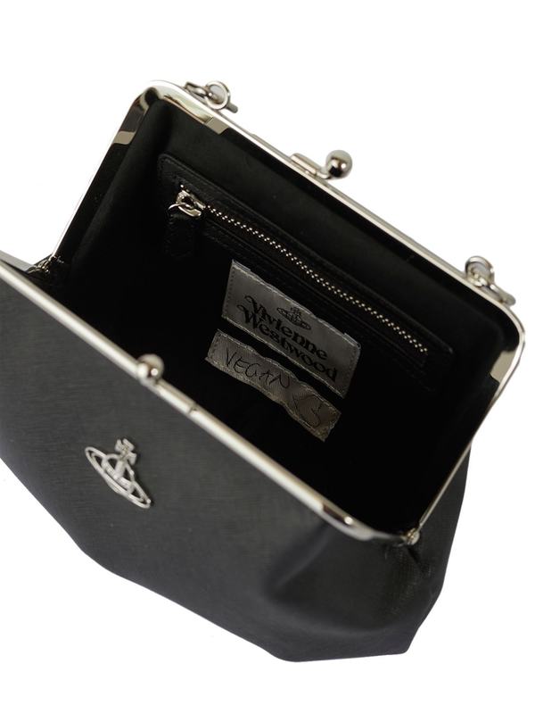 Vivienne Westwood Granny Frame Faux Leather Bag - Black | Garmentory