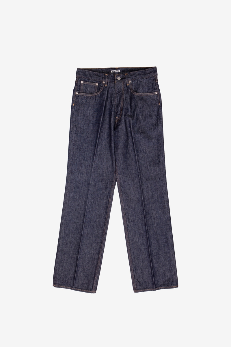 60% OFF 新品 AURALEE HARD TWIST DENIM 24 AURALEE HARD TWIST DENIM WIDE PANTS from Japan brand new | eBay