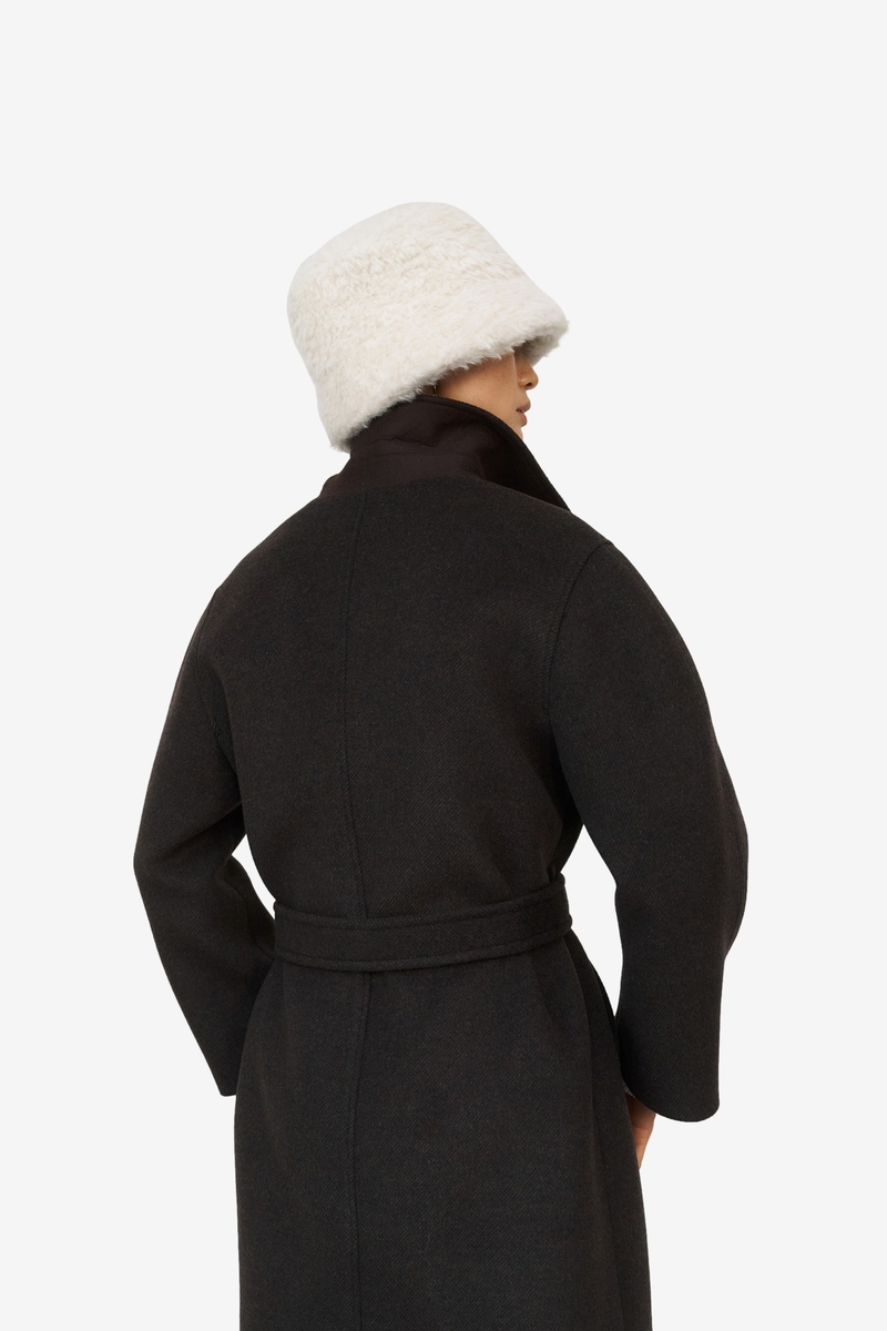 【AMOMENTO】23fw HOURGLASS LONG COAT AMOMENTO Hourglass Long Coat | Garmentory