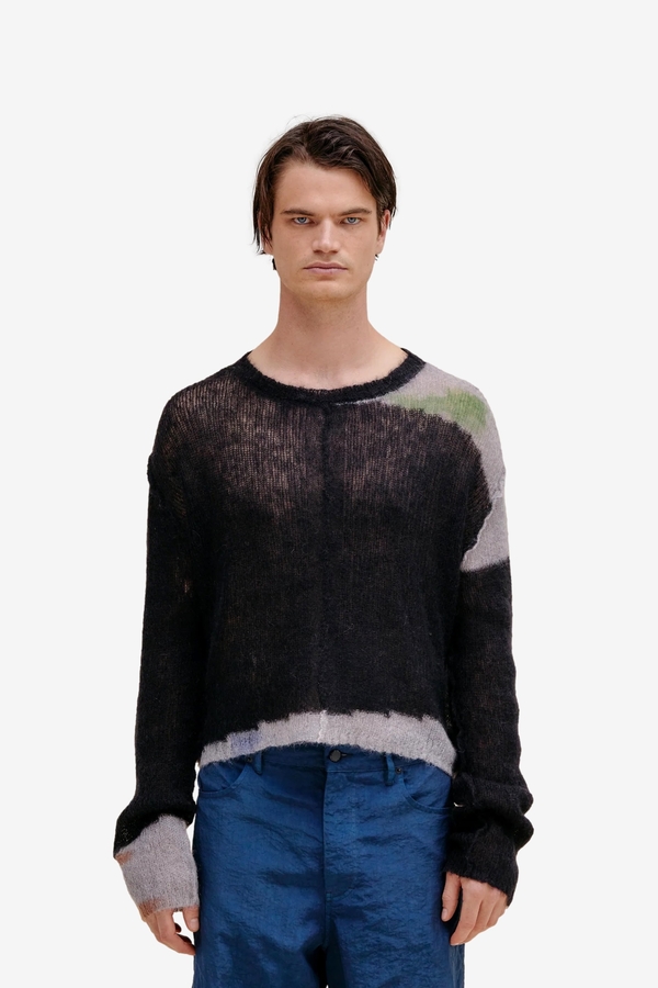 ECKHAUS LATTA Composition Sweater | Garmentory