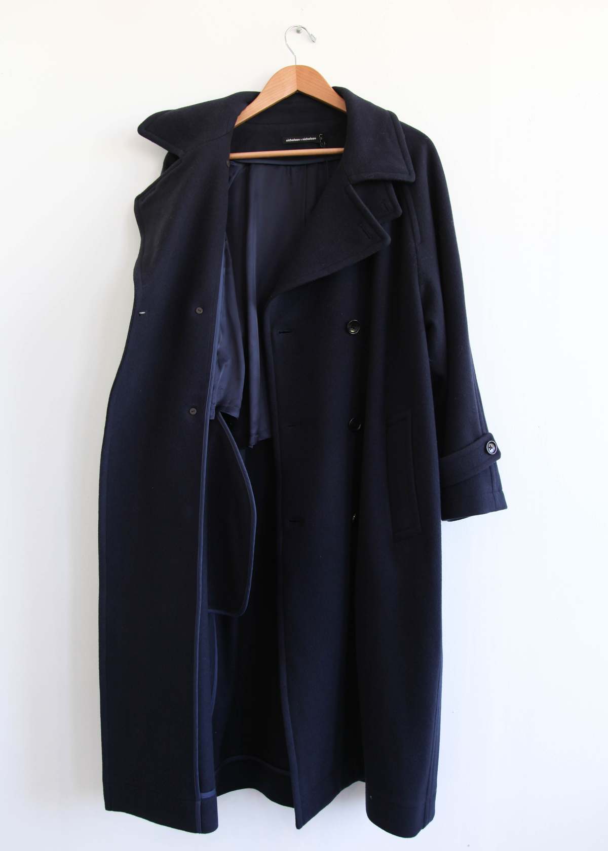 BJ19934 Trenchcoat - Navy main image 1