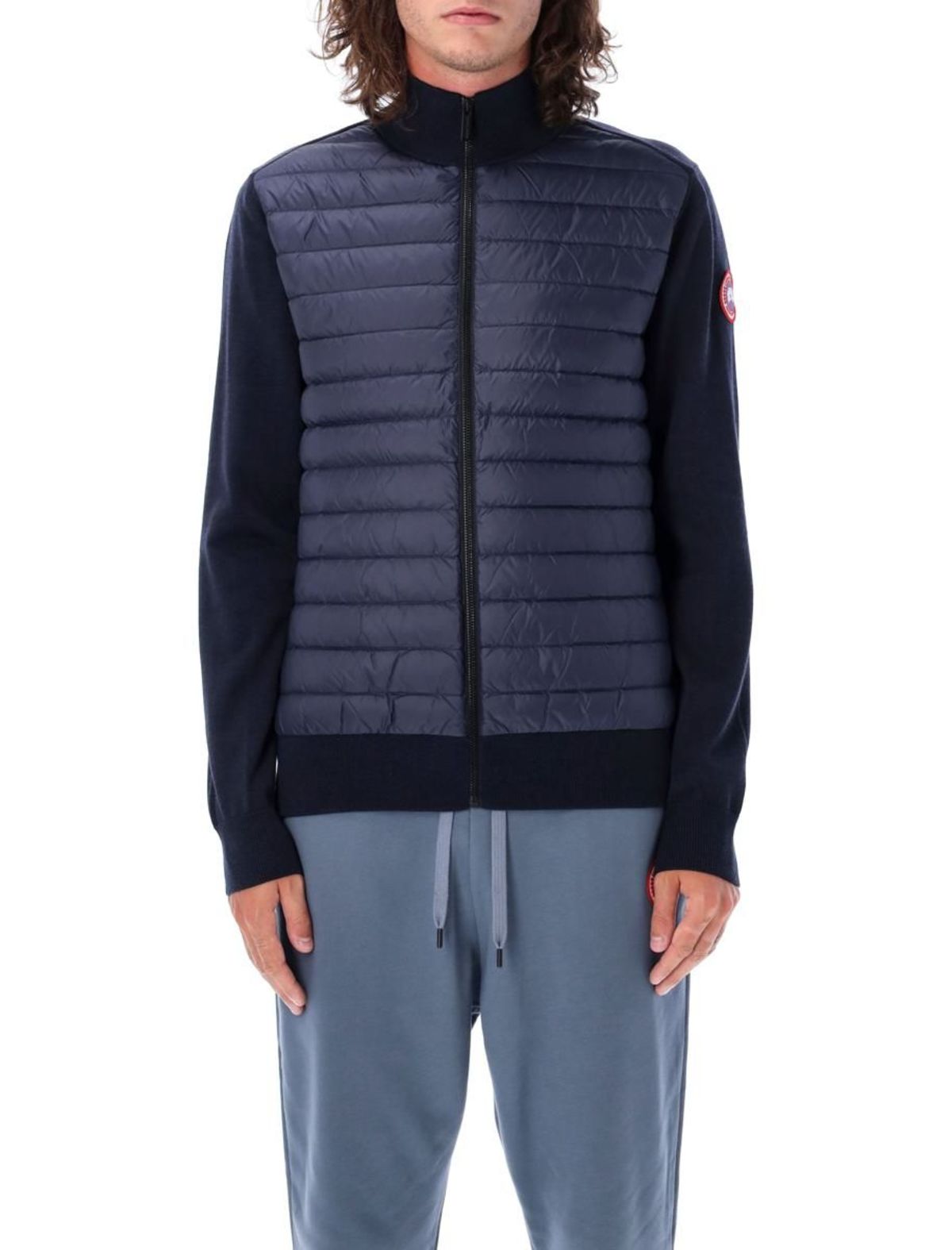 Canada Goose CG HyBridge knit packable jacket - Navy | Garmentory