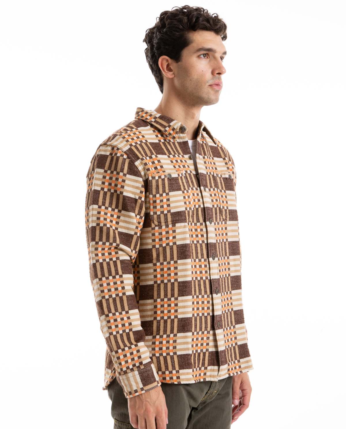 RRL Jacquard Cody Workshirt - Multi | Garmentory