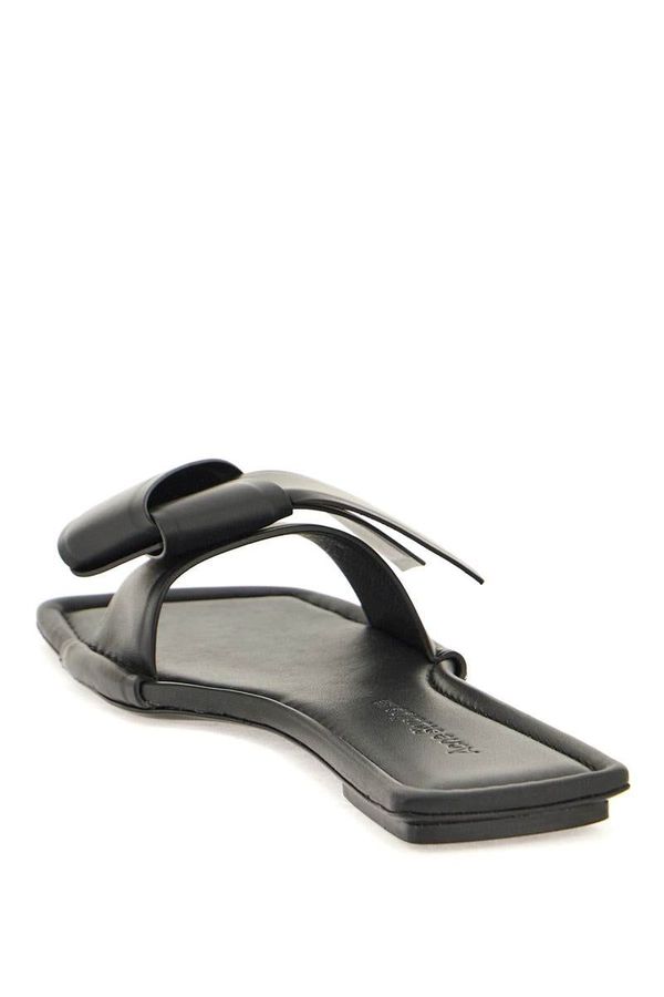 Acne Studios Musubi Slides - Black | Garmentory