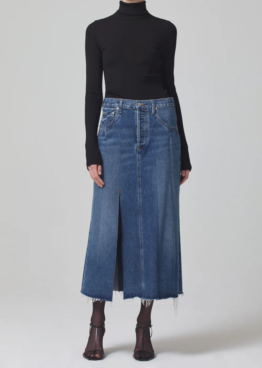 Citizens of Humanity Raian Splice Rework Skirt Veranda Garmentory