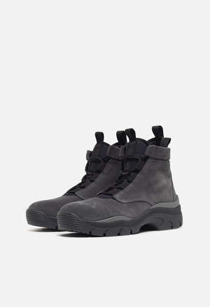 John Elliott SPEED LACE UP II - Shark Suede | Garmentory display picture 3