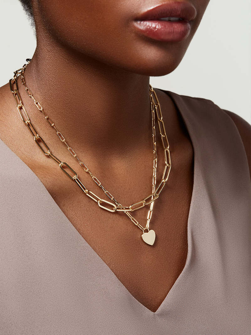 Ana Luisa Heart Set Necklace - Summer | Garmentory